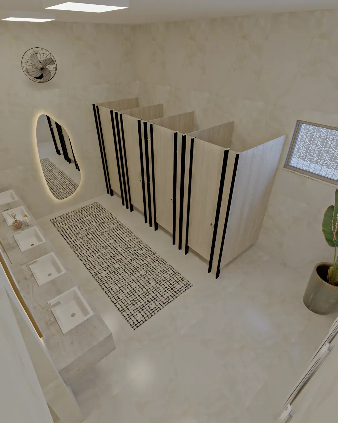 Upper Restroom 3